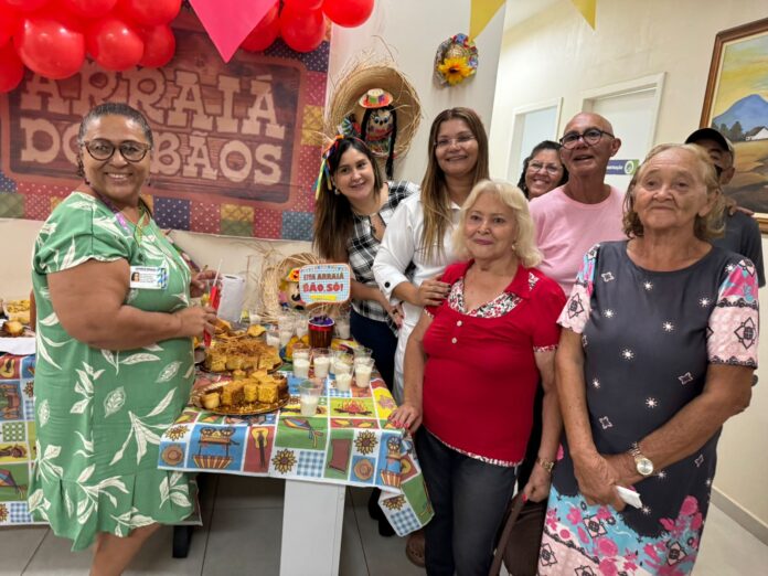 Sesau promove celebração junina na Policlínica Municipal com acolhimento e animação para os usuários