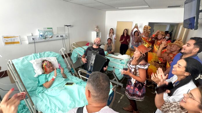 Arraiá do HU-Univasf: alegria da festa junina é compartilhada com pacientes e acompanhantes