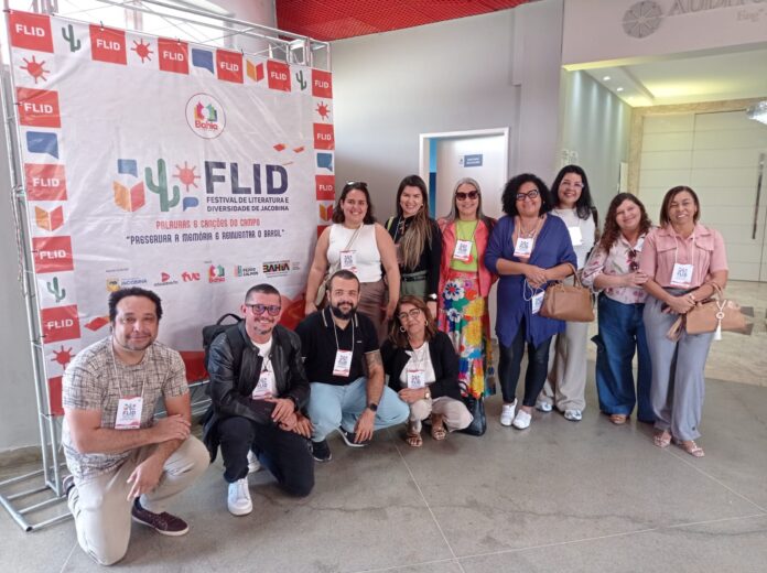 Juá Literária: Equipe da Secretaria de Educação de Juazeiro realiza visita técnica à Feira de Literatura e Diversidade de Jacobina