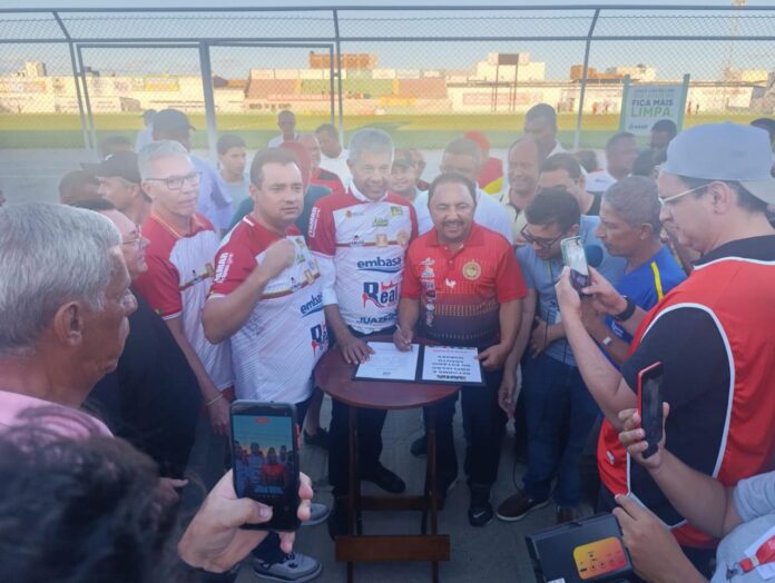 Estádio Adauto Moraes será reformado com investimento de R$ 5,5 milhões