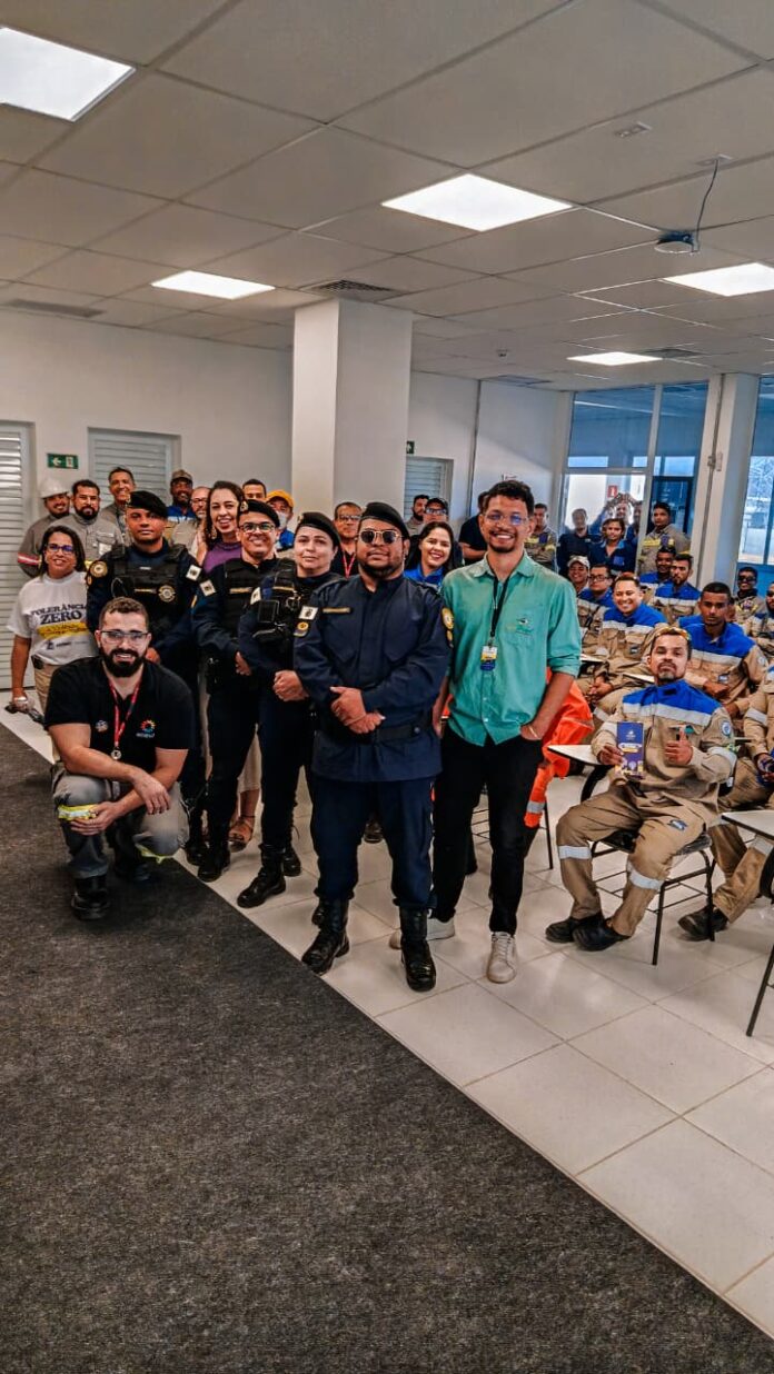 Patrulha Maria da Penha realiza palestra sobre violência contra a mulher no Complexo Solar ENEVA
