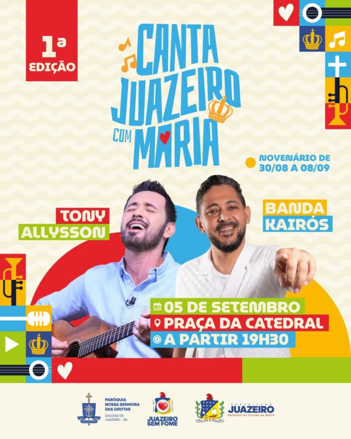 Trânsito terá mudanças durante o Festival Canta Juazeiro com Maria e nas celebrações de Nossa Senhora das Grotas