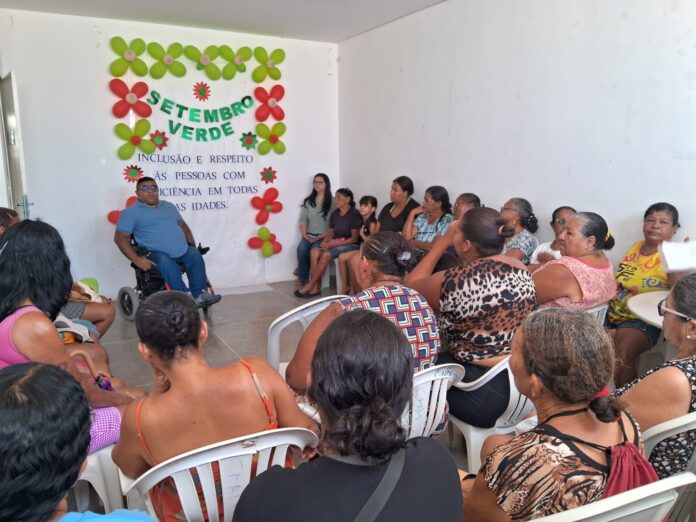 Setembro Verde: CRAS Malhada da Areia promove momento de conscientização sobre inclusão e direitos das pessoas com deficiência