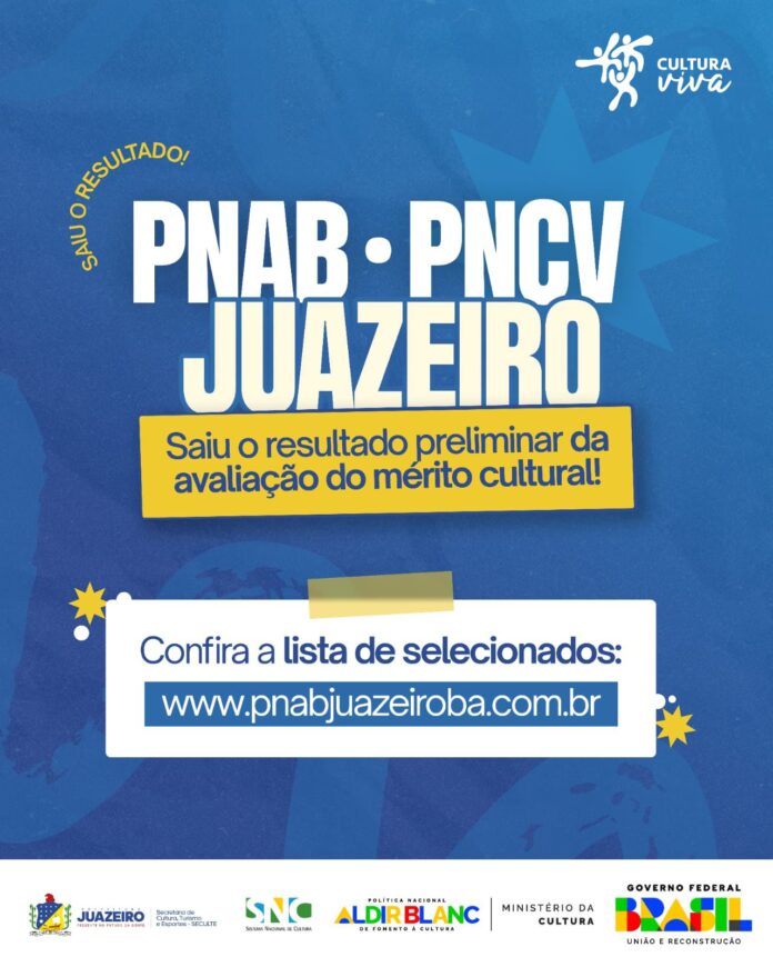 Resultado preliminar de editais da PNAB: prazo para interposição de recursos encerra nesta sexta-feira (26)