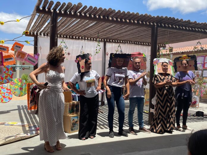 Juá Literária: Projeto “Autores na Escola” possibilita diálogo entre estudantes da rede municipal de Juazeiro e a escritora Emília Nuñez