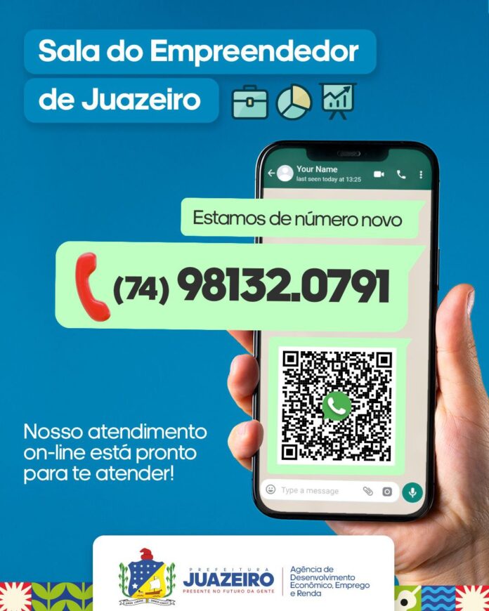 Prefeitura de Juazeiro alerta sobre contatos falsos oferecendo serviços em nome da Sala do Empreendedor Prefeitura de Juazeiro alerta sobre contatos falsos oferecendo serviços em nome da Sala do Empreendedor