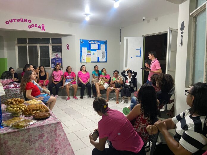 Sesau realiza atendimento noturno na UBS do Santo Antônio em alusão à campanha Outubro Rosa em Juazeiro
