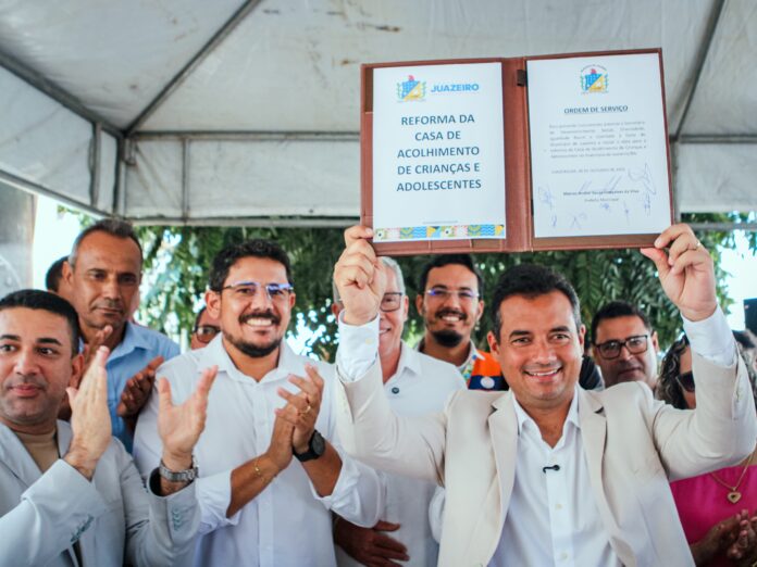 Prefeito de Juazeiro autoriza obra de requalificação da antiga Casa de Acolhimento Messe de Amor, no bairro Cajueiro Prefeito de Juazeiro autoriza obra de requalificação da antiga Casa de Acolhimento Messe de Amor, no bairro Cajueiro