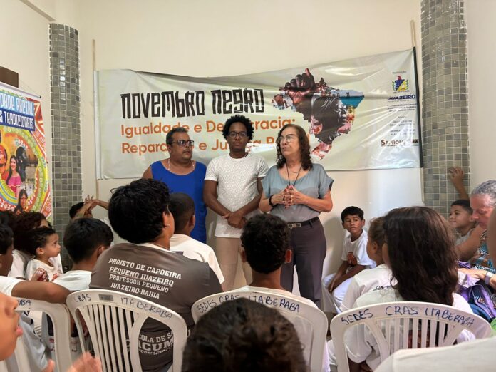 Rasgamos o preconceito para escrever novas histórias’: CRAS Itaberaba e João Paulo II realizam ações do Novembro Negro com foco em igualdade e justiça racial
