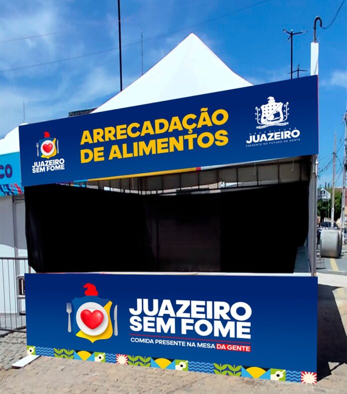 Juazeiro Sem Fome vai arrecadar alimentos durante o Festival Edésio Santos da Canção e o Festival A Bossa!