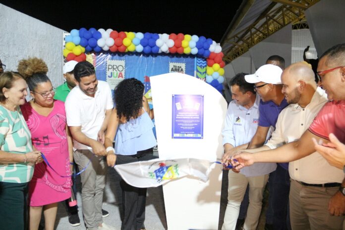 Comunidade do Piranga festeja a requalificação da quadra poliesportiva do bairro