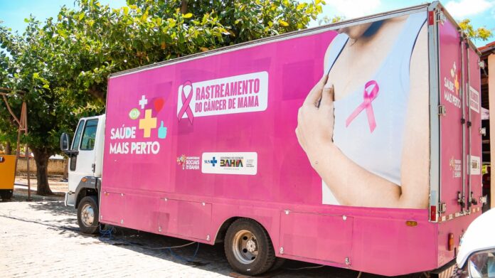 Sesau encerra atendimentos da Carreta de Rastreamento do Câncer de Mama com 1.612 mamografias realizadas em Juazeiro