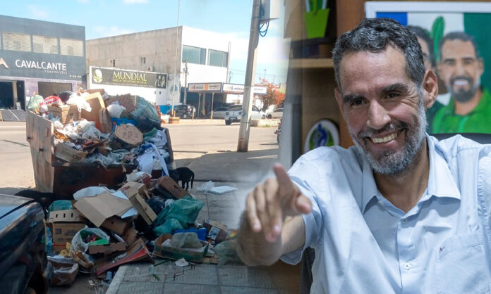 Denúncia: Prefeito de Casa Nova, Anísio Viana, deixa cidade em caos ao não pagar empresa de coleta de lixo