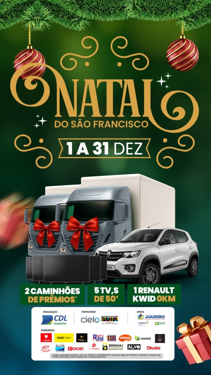 Prefeitura de Juazeiro amplia alcance do “Natal do São Francisco 2025” com participação das Feiras e Mercados