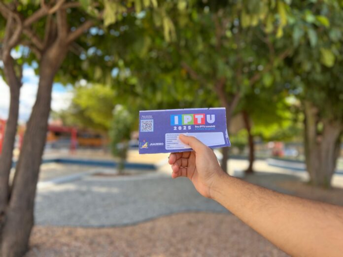 IPTU 2025: hoje é o último dia para pagamento em cota única em Juazeiro