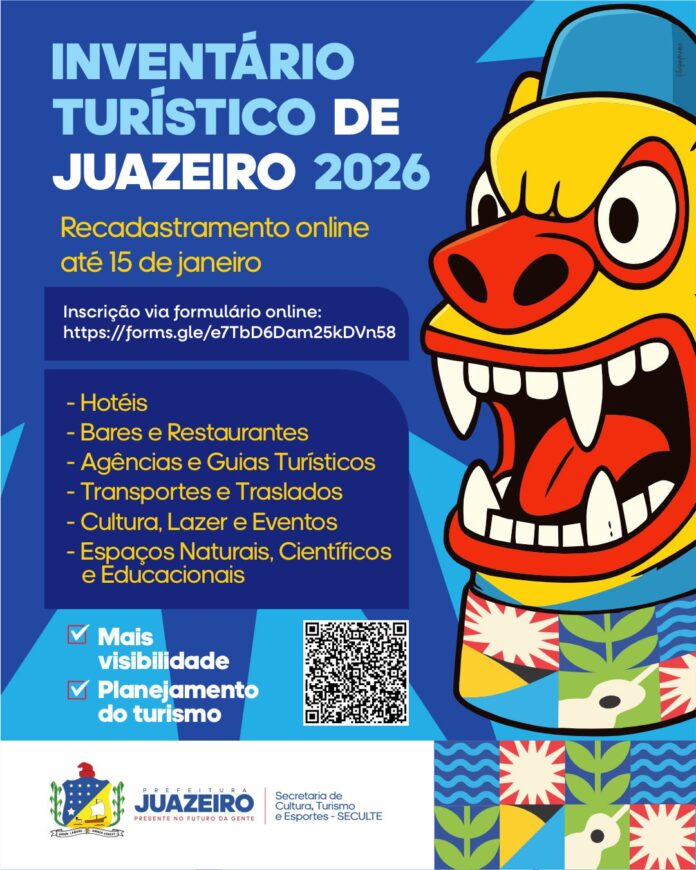 Prefeitura de Juazeiro mobiliza setor turístico para atualização do Inventário 2026