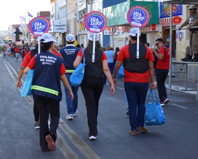 Carnaval de Juazeiro valoriza foliões com ampla rede de cuidados em saúde até domingo (1º)
