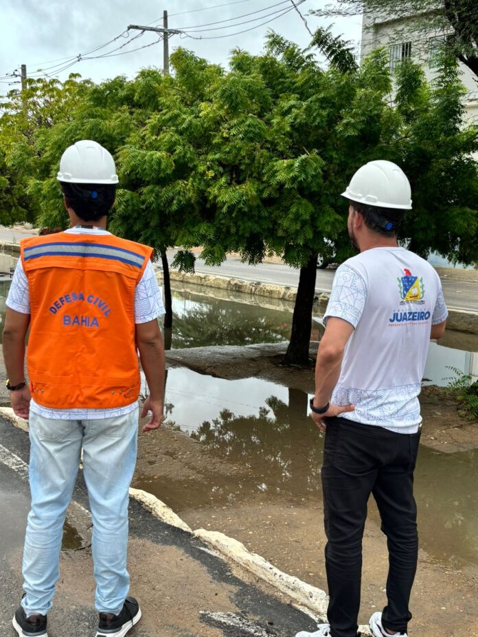 Prefeitura está com equipes mobilizadas, monitora chuvas e acompanha pontos de alagamento para minimizar impactos em Juazeiro