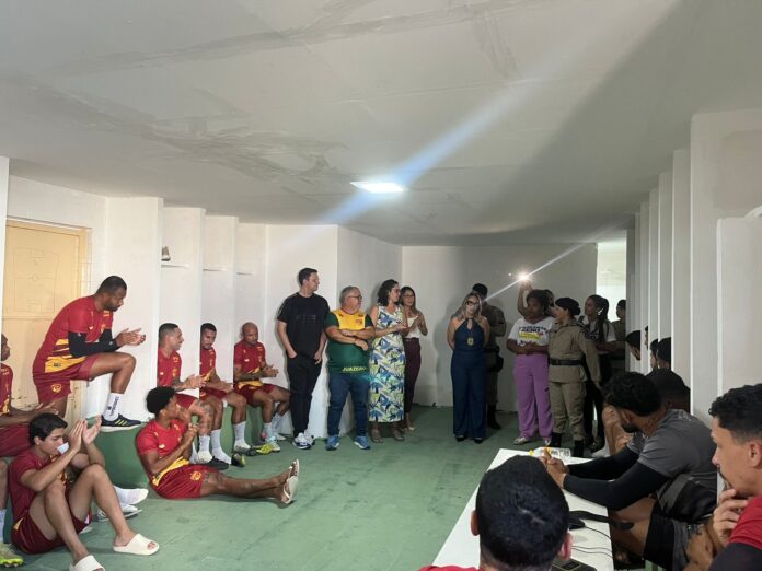 Campanha Feminicídio Zero ganha força em Juazeiro e mobiliza torcida para grande ação no jogo entre Juazeirense e Bahia, neste domingo (8)