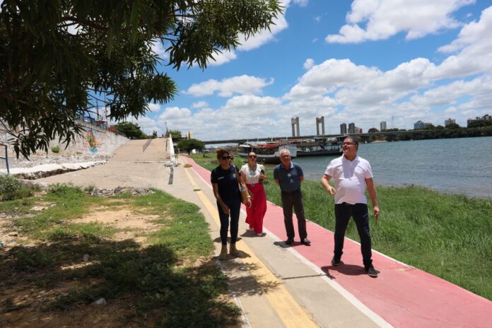 Prefeitura de Juazeiro e DNIT realizam vistoria técnica na área do futuro Porto das Barquinhas