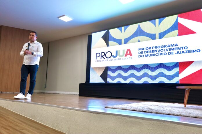 Prefeito Andrei apresenta PROJUA com pacote histórico de investimento bilionário e transformação urbana e social em Juazeiro