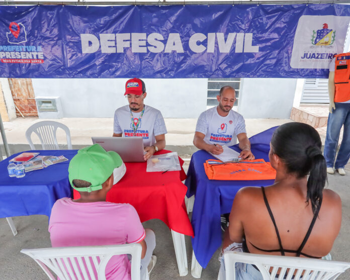 Prefeitura de Juazeiro amplia atendimento da Defesa Civil com serviço on-line no site oficial