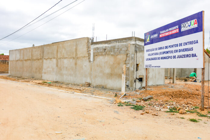 Prefeitura de Juazeiro inicia implantação de ecopontos para fortalecer gestão de resíduos sólidos no município