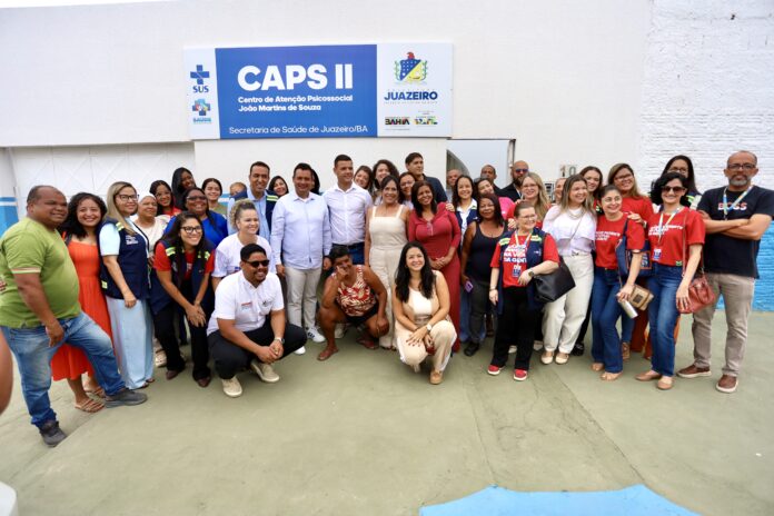 Visita técnica destaca melhorias e ampliação de serviços no CAPS II de Juazeiro