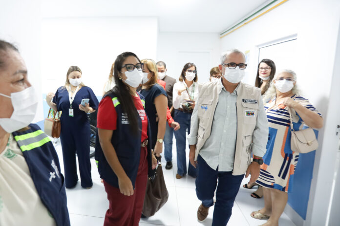 Subsecretário estadual de Saúde visita Uped de Juazeiro e reforça apoio para ampliação e enfrentamento às síndromes respiratórias