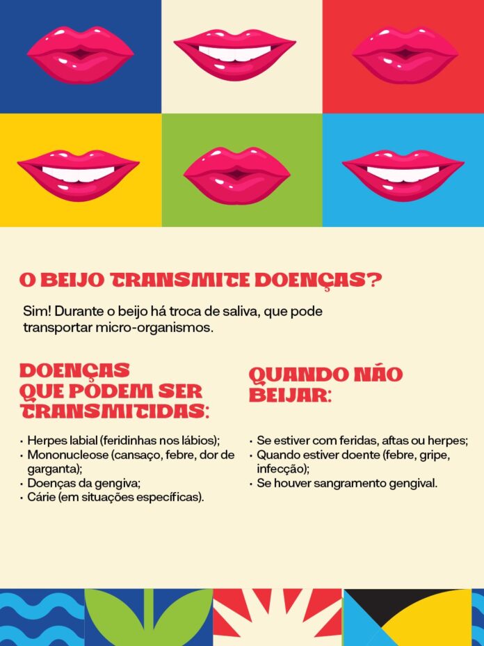 Dia do Beijo: Sesau de Juazeiro alerta para cuidados com a saúde bucal e prevenção de doenças