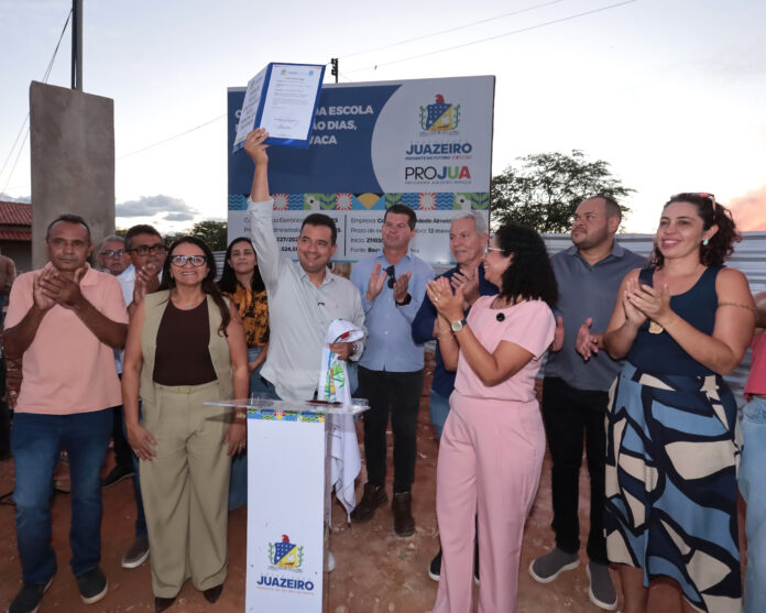 Prefeito Andrei Gonçalves garante reconstrução da Escola João Dias no Salitre e reafirma compromisso com a educação do interior de Juazeiro