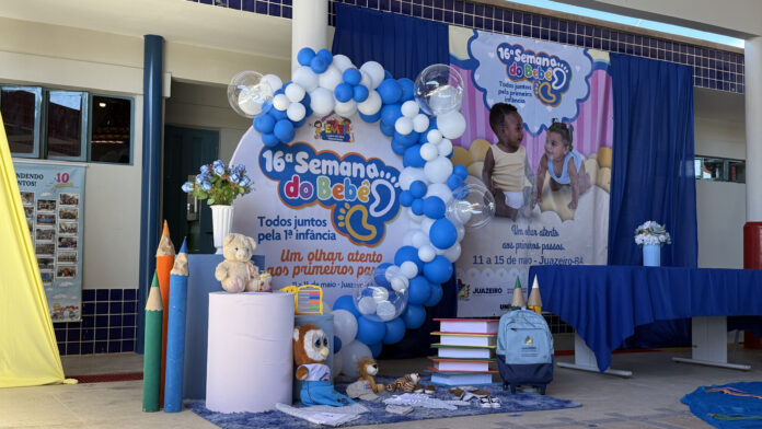 Prefeitura de Juazeiro conclui 16ª Semana do Bebê com ações integradas pela primeira infância