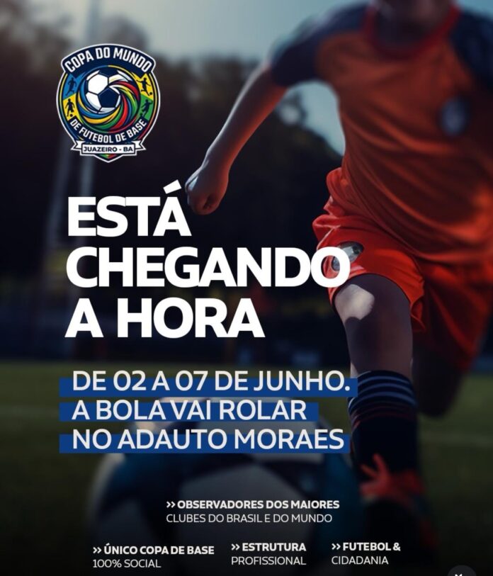 Com o apoio da Prefeitura, Copa do Mundo de Futebol de Base abre oportunidades para jovens atletas em Juazeiro