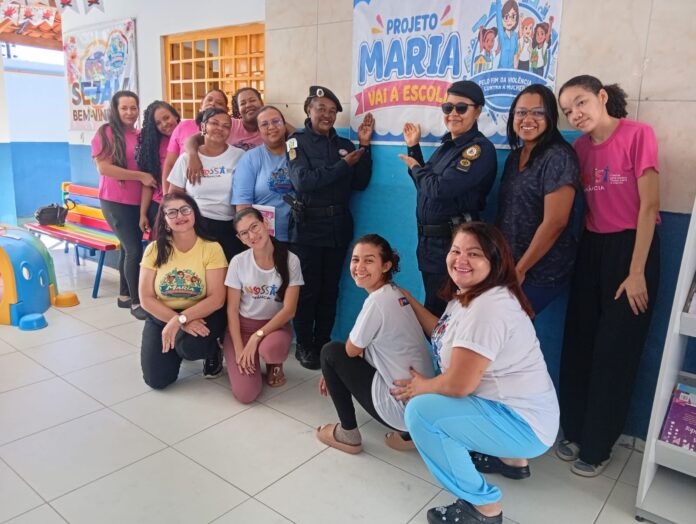 Patrulha Maria da Penha da GCM de Juazeiro fortalece ações de conscientização em instituição de ensino infantil de Petrolina
