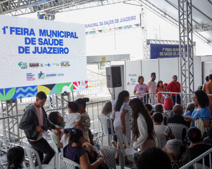 1ª Feira Municipal de Saúde de Juazeiro mantém atendimentos de domingo a domingo até 15 de julho com mais de 30 mil atendimentos previstos
