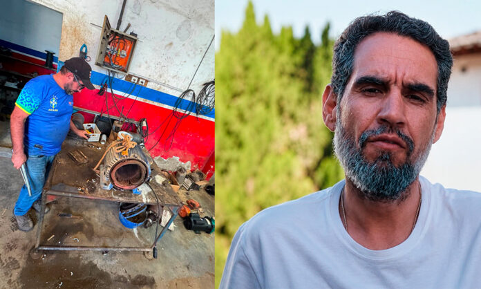 DENÚNCIA GRAVE: moradores acusam gestão de Anísio Viana de retirar bomba de Santana do Sobrado e deixar famílias quatro dias sem água
