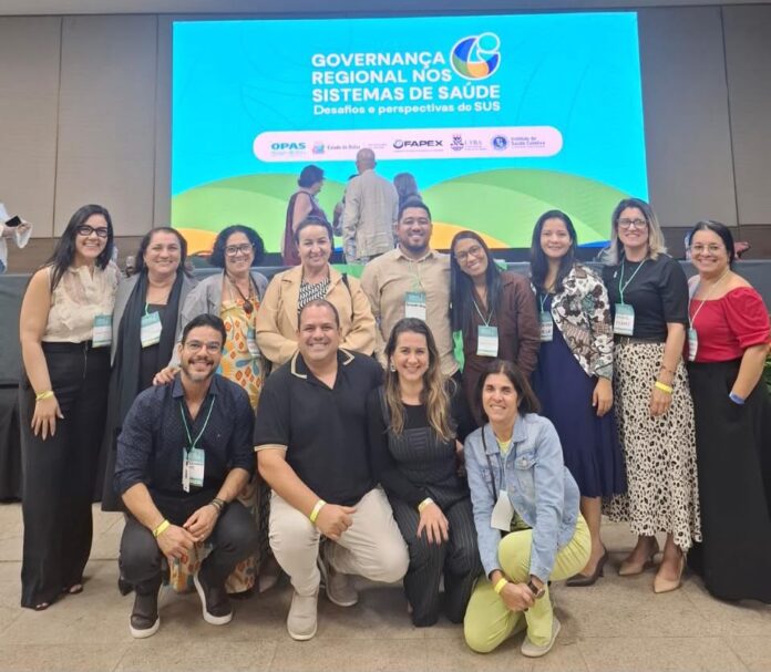 Sesau de Juazeiro participa de seminário sobre governança regional do SUS em Salvador