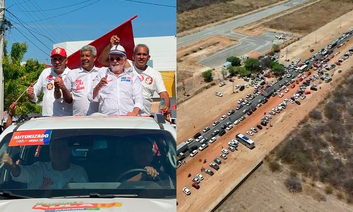 Wilker Torres e Tum unem forças e reúnem mais de mil carros em carreata de apoio ao governador Jerônimo em Casa Nova