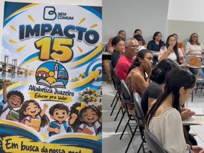 Prefeitura de Juazeiro inicia formação de Agentes de Leitura para fortalecer alfabetização na Rede Municipal