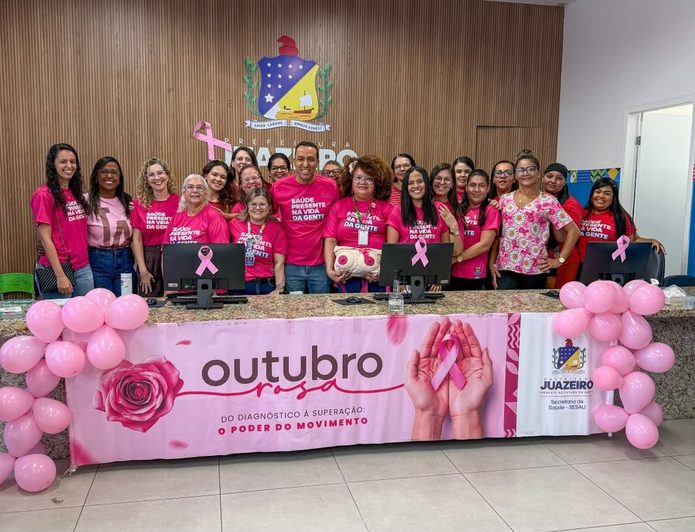Outubro Rosa: Juazeiro realiza cerca de 200 atendimentos em ação de saúde da mulher na Policlínica Municipal